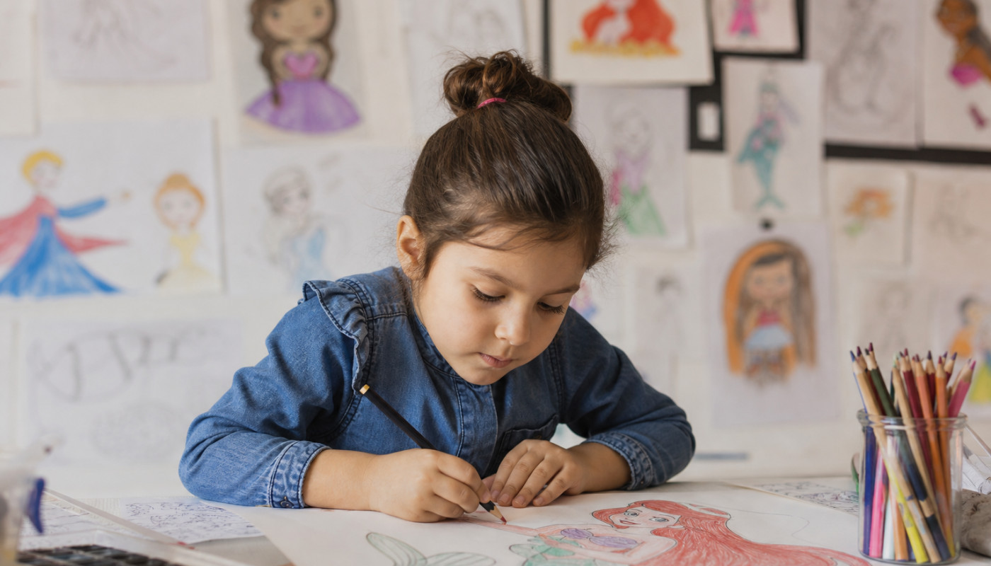 Les personnages Disney revisités par l’imagination des enfants